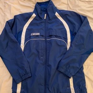 CCM Vintage Warmup Jacket. Men’s Medium.